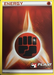 Fighting Energy - 2011 - Play! Promo - Crosshatch Holo